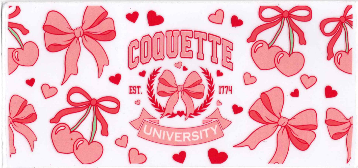 #11. Coquette University Bows and Cherries