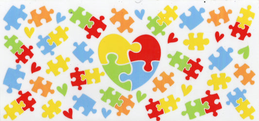 #30. Autism - Heart/Pieces