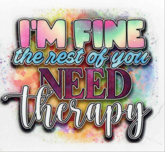 #54B. Need Therapy