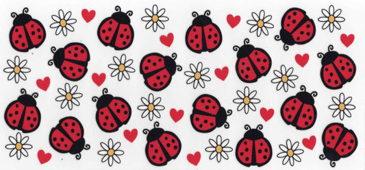 #64. Lady bugs and Daisies