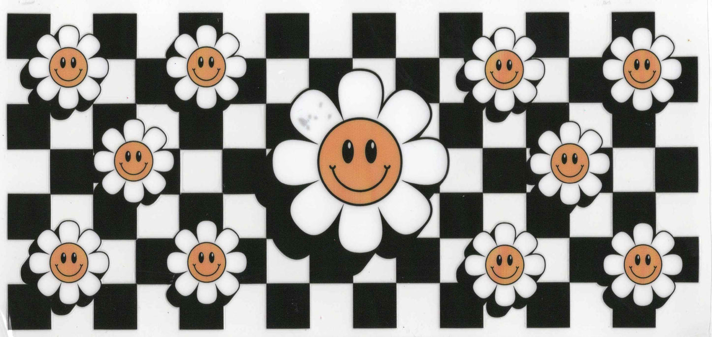 #70. Daisy checkerboard