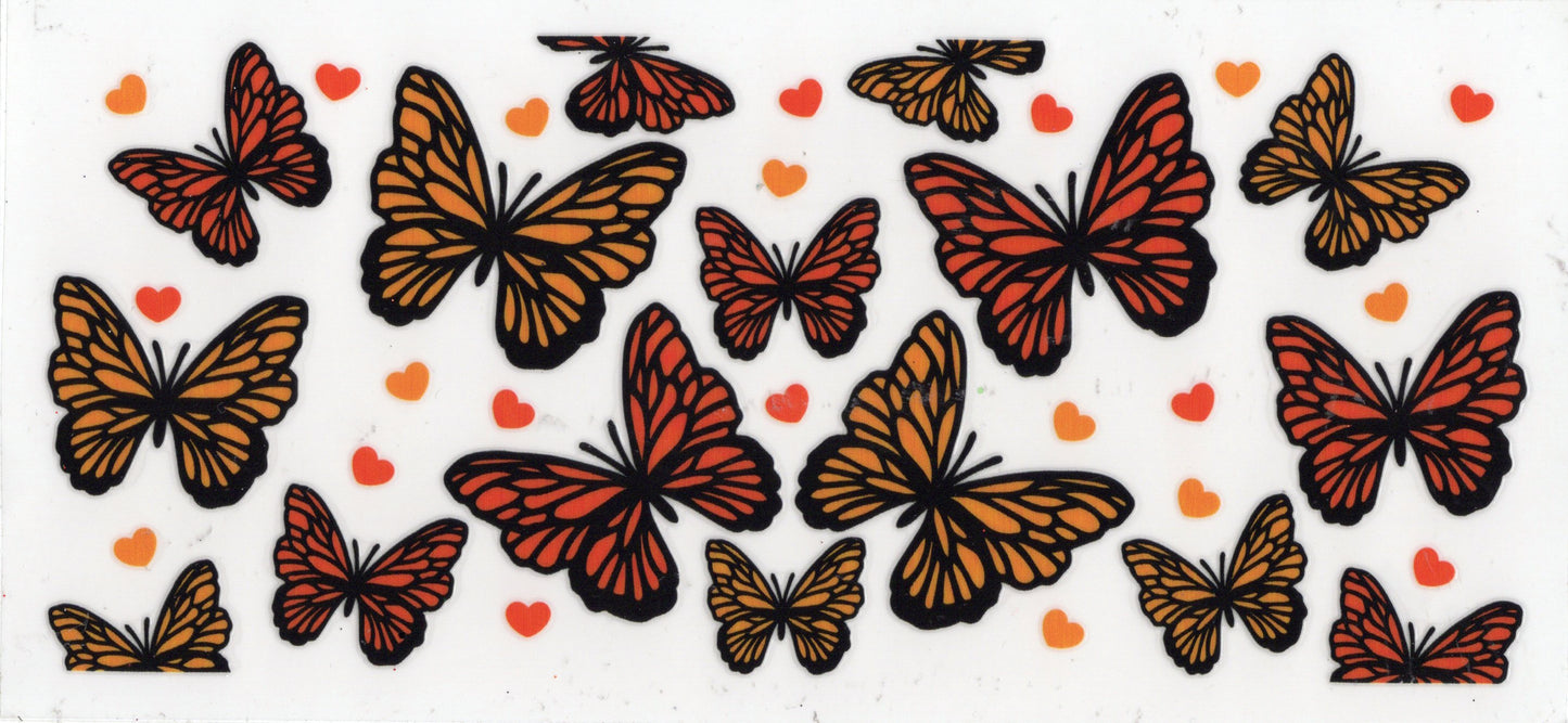 151. Butterflies-Orange/Yellow
