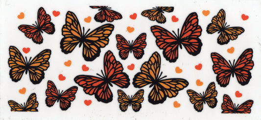 151. Butterflies-Orange/Yellow