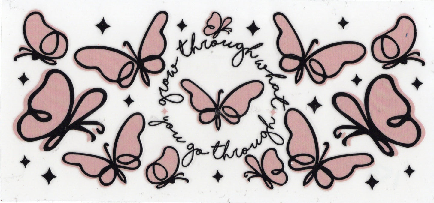 153. Butterflies - Mauve