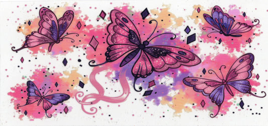 155. Butterflies - Pink/Purple