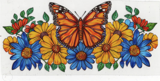 158. Butterflies and Daisies