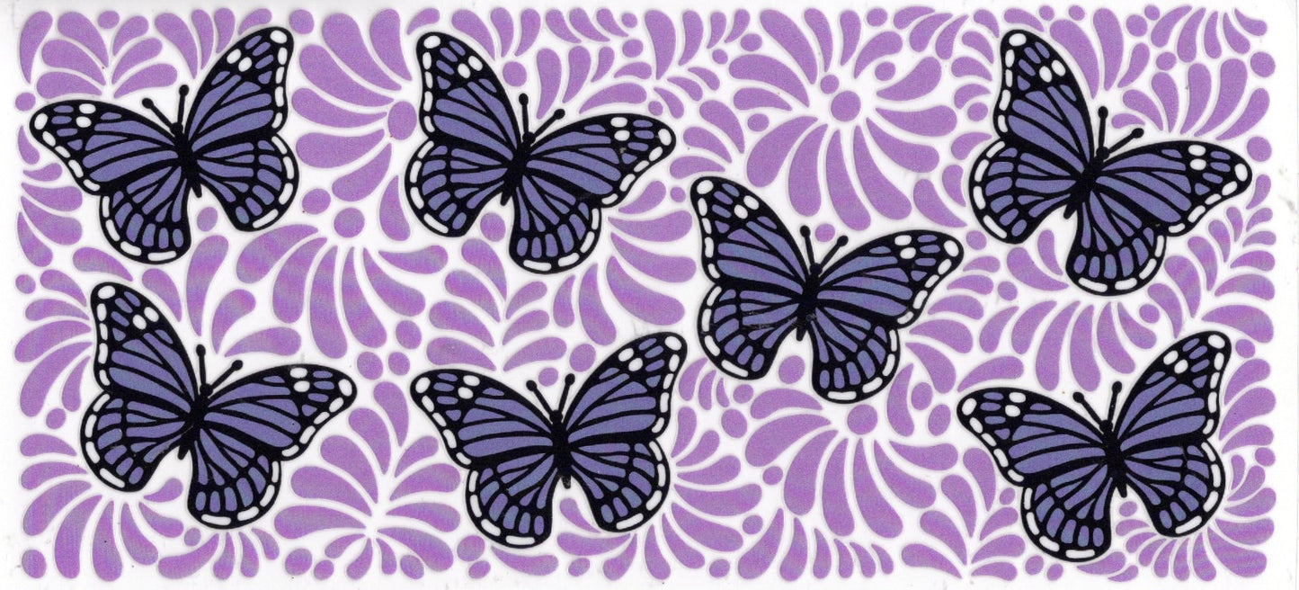 159. Butterflies - Purple