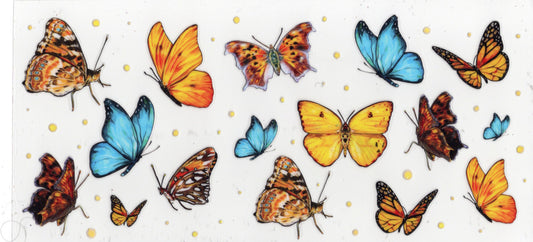 161. Butterflies - Blue/Yellow