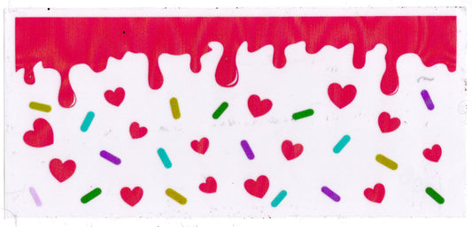 170B. Drip - Hearts/Confetti