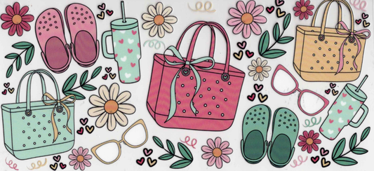 175. Nurse - Crocs/Flowers