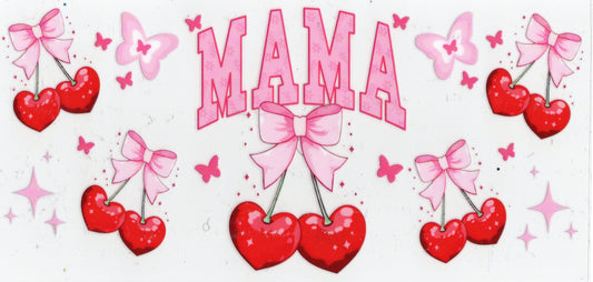 209. Mama/Mom - heart cherries
