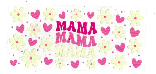215. Mama/Mom - hearts/flowers