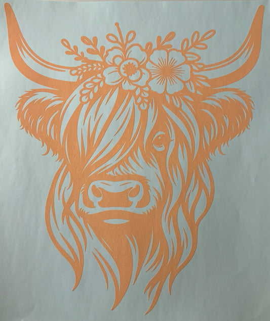Screen Prints - Floral Heifer