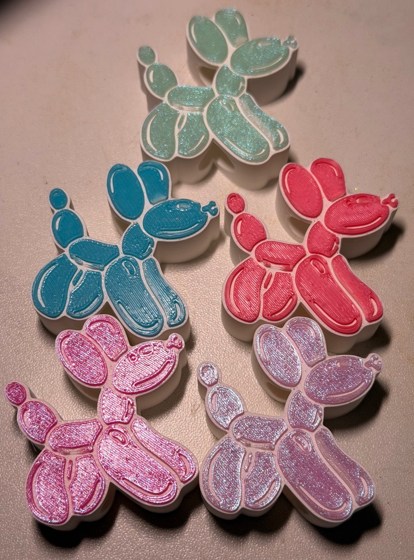 Balloon Pup Straw Topper