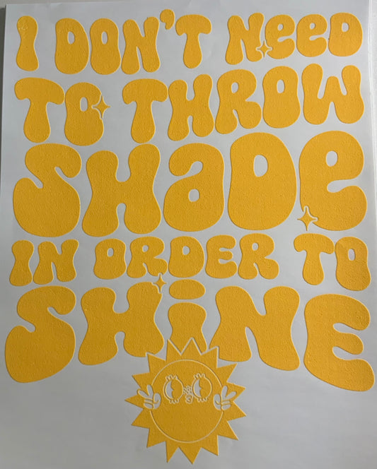 Screen Prints - Throwing Shade