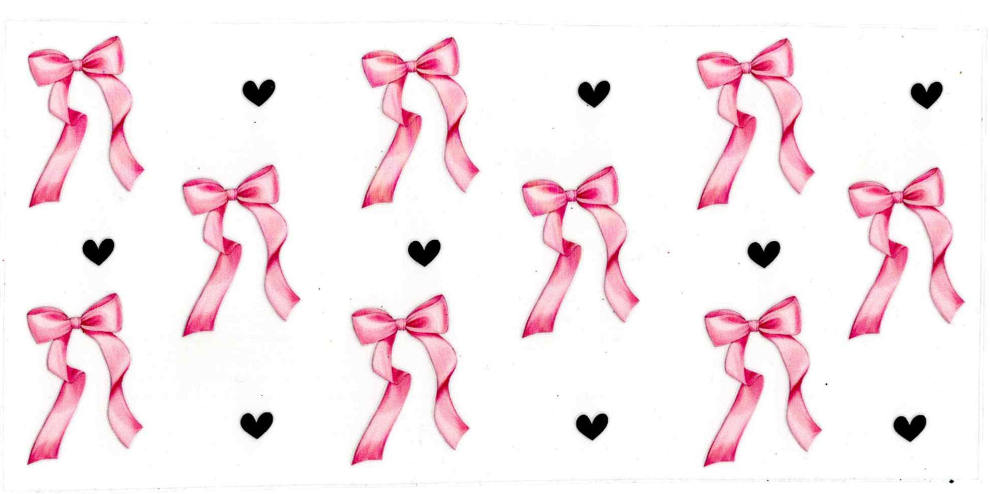 #17. Pink Bows/Black Hearts