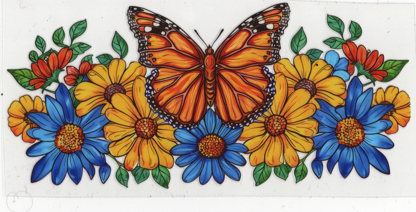 158. Butterflies and Daisies