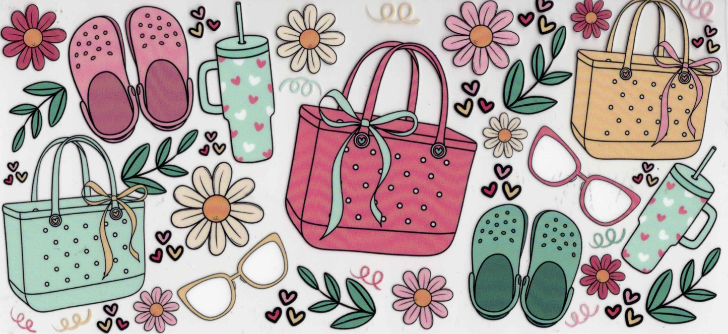 175. Nurse - Crocs/Flowers