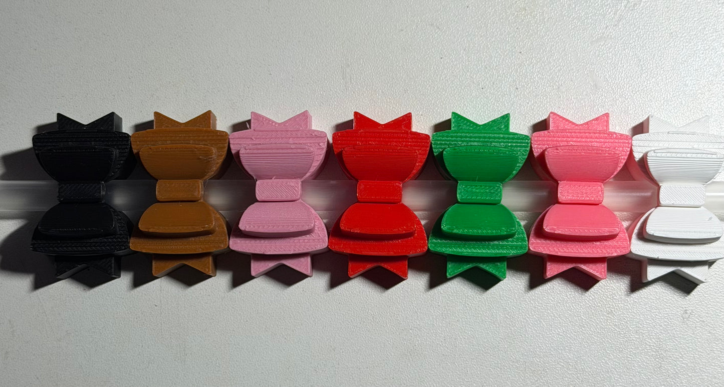 Coquette Bow Straw Topper