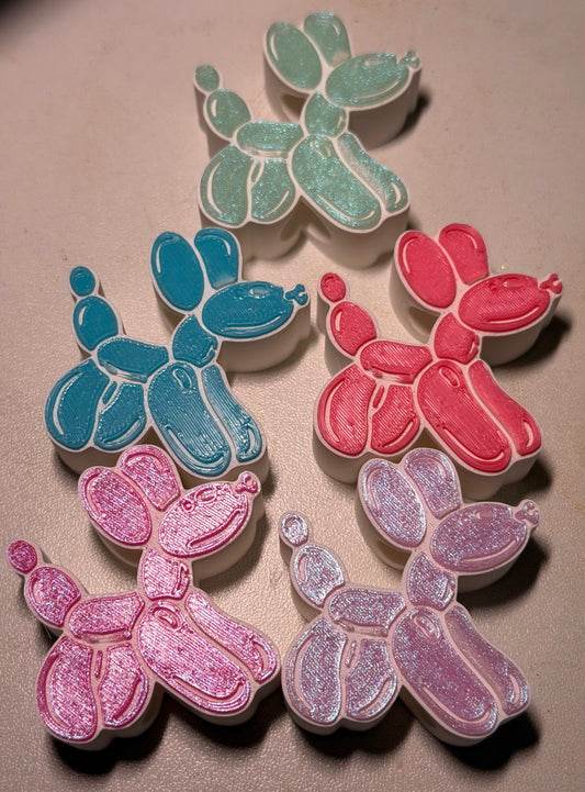 Balloon Pup Straw Topper