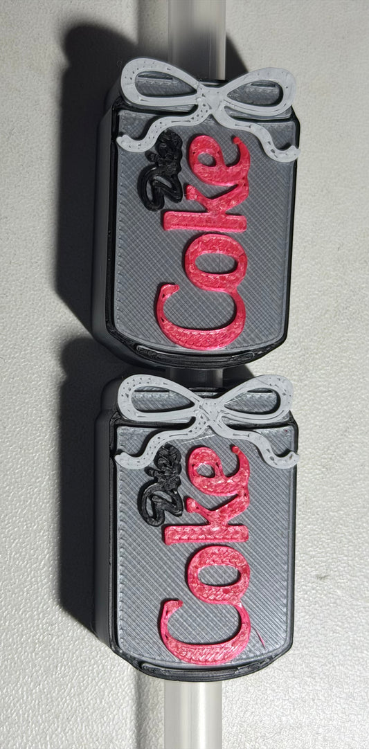 Diet Coke Straw Topper